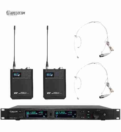 Wireless headset microphone1/2